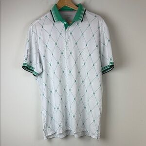 Galvin Green Men's Polo with Green Accents Size XL